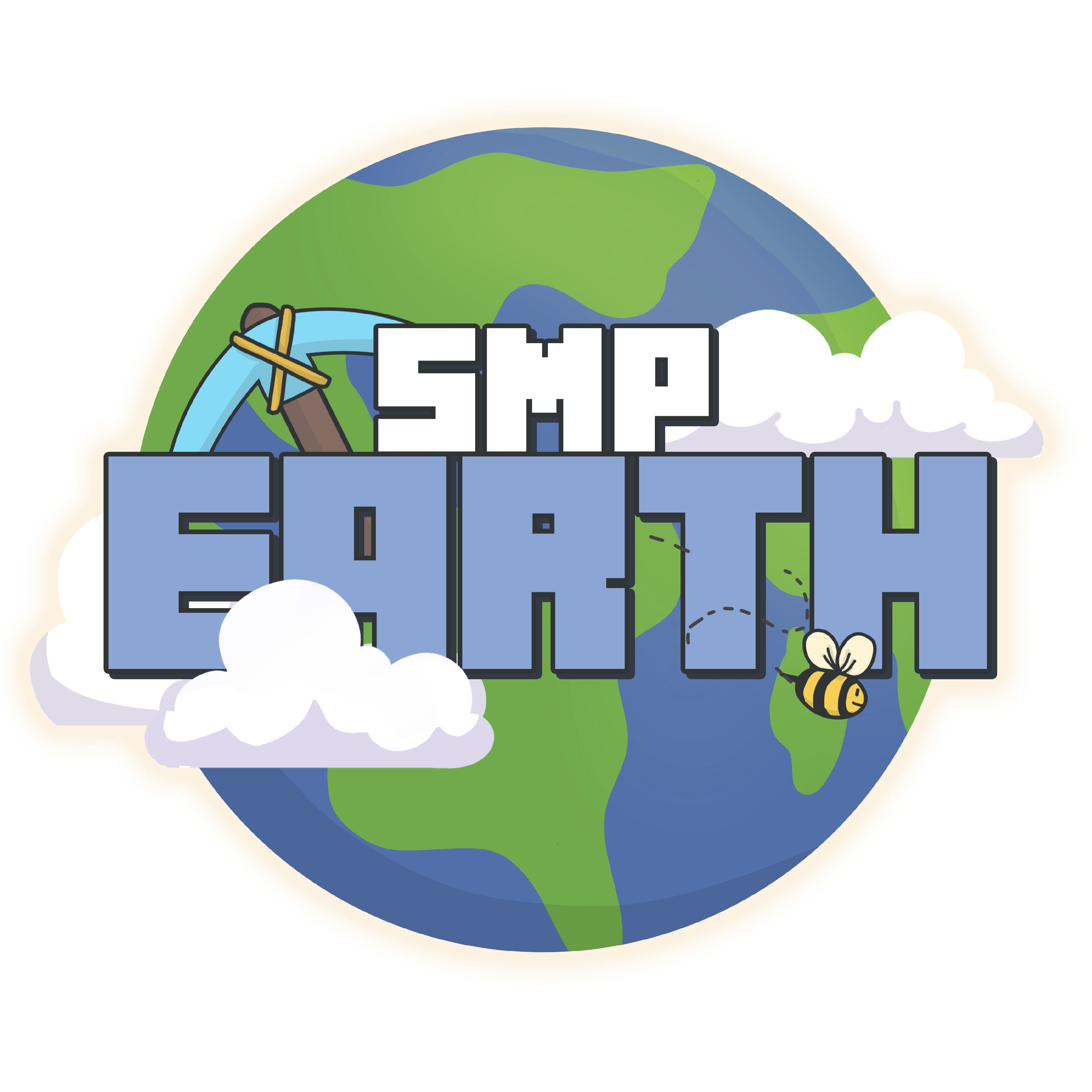 Minecraft earth logo